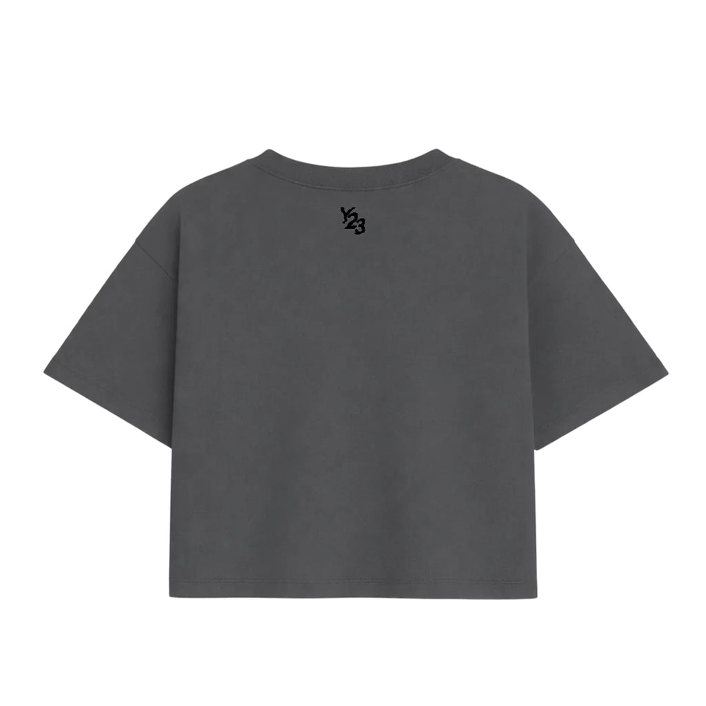 EBONY CROP TEE