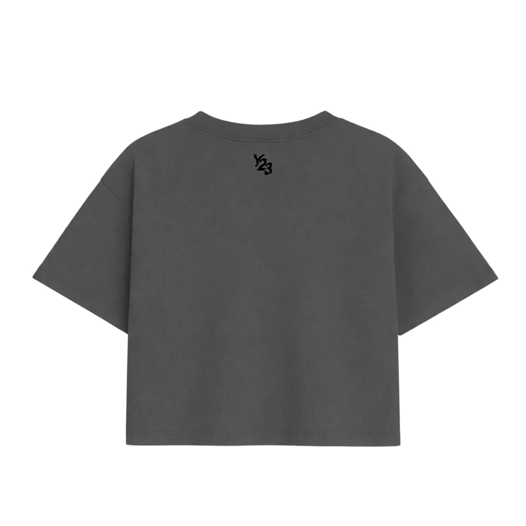 EBONY CROP TEE