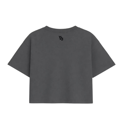 EBONY CROP TEE